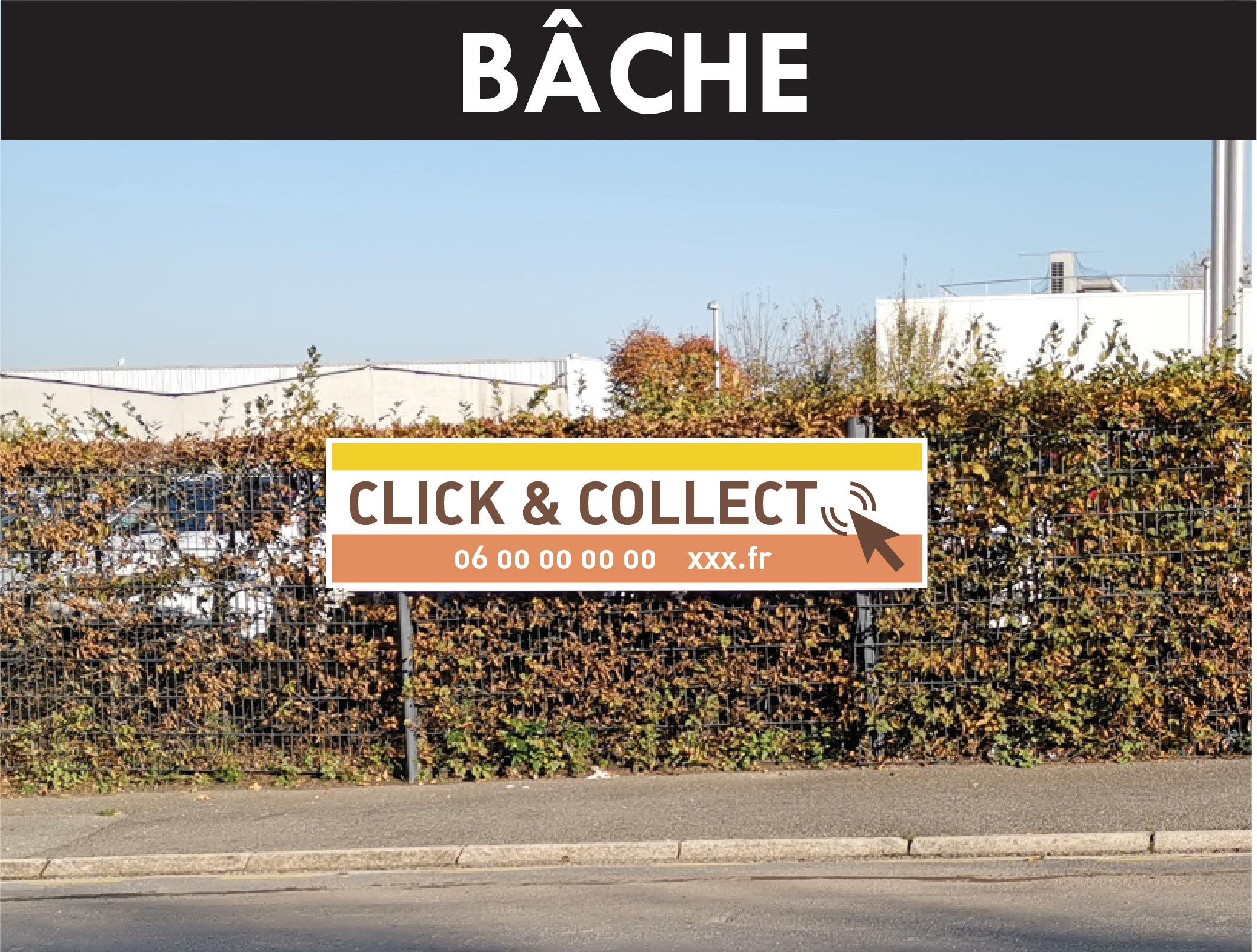 ADHESIF 2 CLICK AND COLLECT